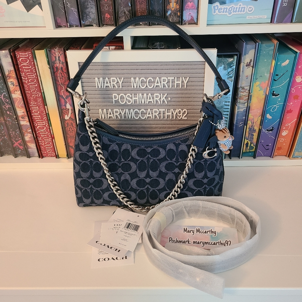 Coach Juliet Shoulder Bag 25 In Signature Denim